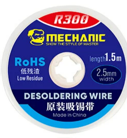 [164820] Malla desoldadora R-300 (1.5M/2.5M) Mechanic