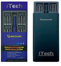 [163794] Kit destornillador ITECH (48 EN 1) Mechanic