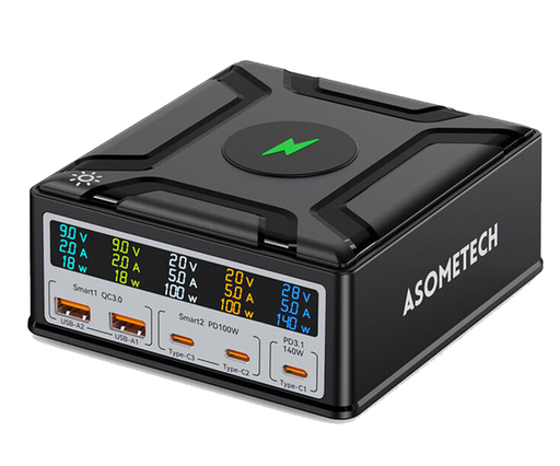 [166316] Fuente USB (5 ENTRADAS) (868D) Wireless 260W