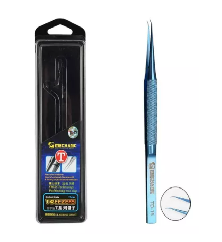 [151152] Pinza Curva TD-15 Titanium