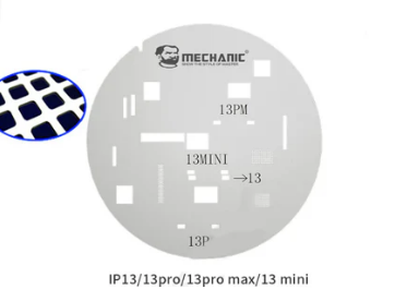 [165820] Stencil UFO Iphone 13 (LCD) Mechanic