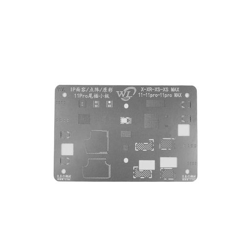 [129157] PLACA STENCIL BGA WL 0.12 PARA IPHONE X