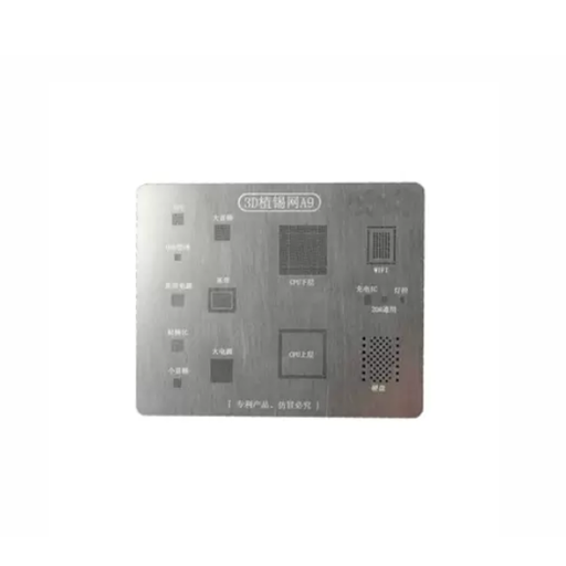[127706] PLACA STENCIL BGA 3D A9 6S/6S PLUS