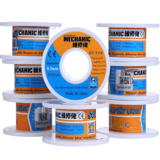 [150522] MECHANIC ALAMBRE DE ESTAÑO PARA SOLDAR HX-T100 0.3MM